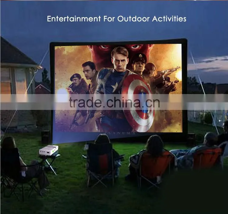 Hot mini pico pocket projector wifi pico mobile projector with battery Android OS CPU quad-core GPU Octa-core Wifi Bluetooth