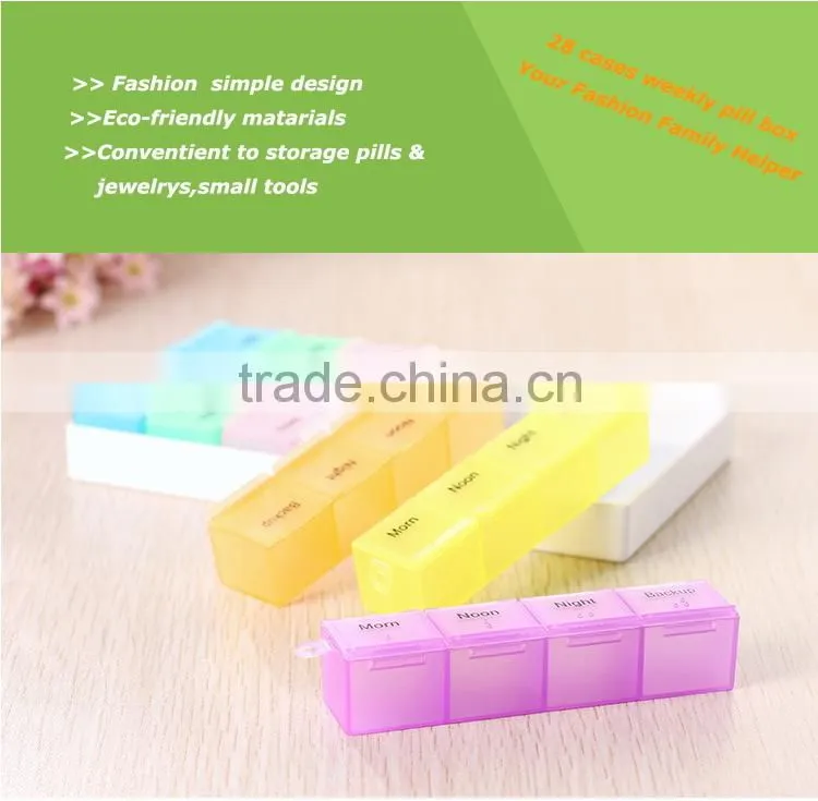 Newest New Products Mini Plastic Pill Storage Case