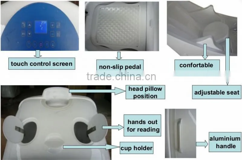Professional spa capsule hydro massage