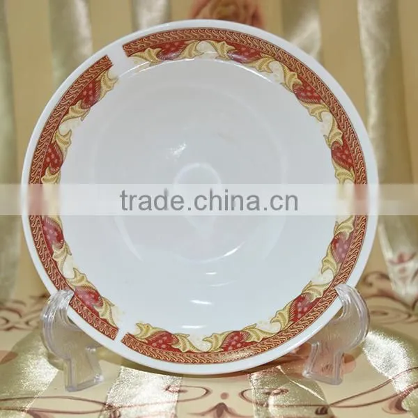 Wholesale ceramic hand printed dinner set with low price made in china