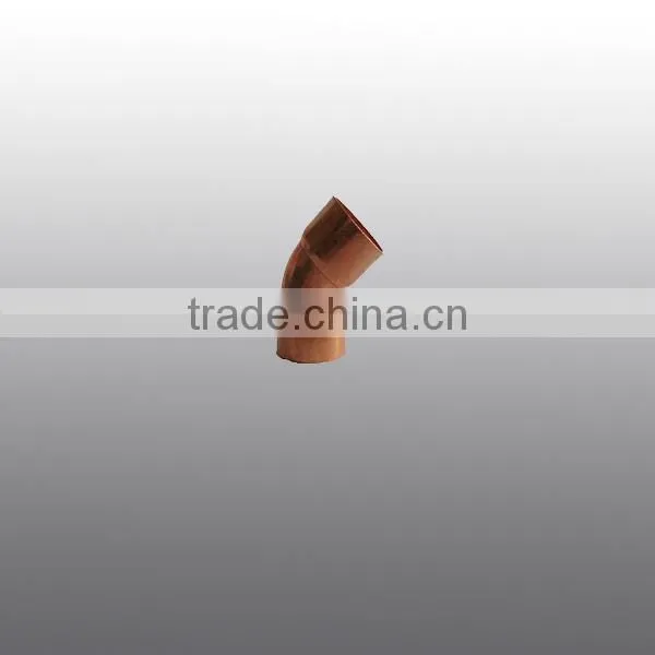 45 degree copper elbow welding pipe fitting