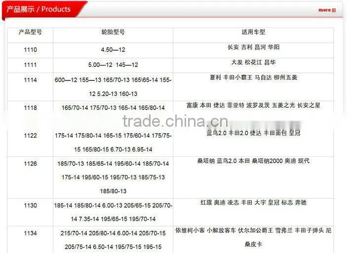 Skid Chain Snow Tire Chain 11 series