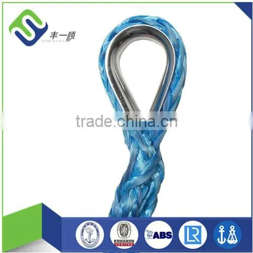 10-Ton winch rope / synthetic winch rope for winch