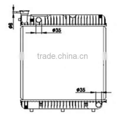 Auto Radiator Aluminum Core for Mercedes-Benz 6015006803