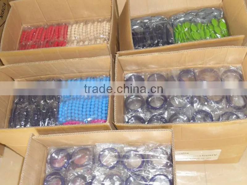 Cheap safety non-toxic loose wooden beads wholesale
