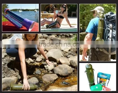 Portable solar water kettle