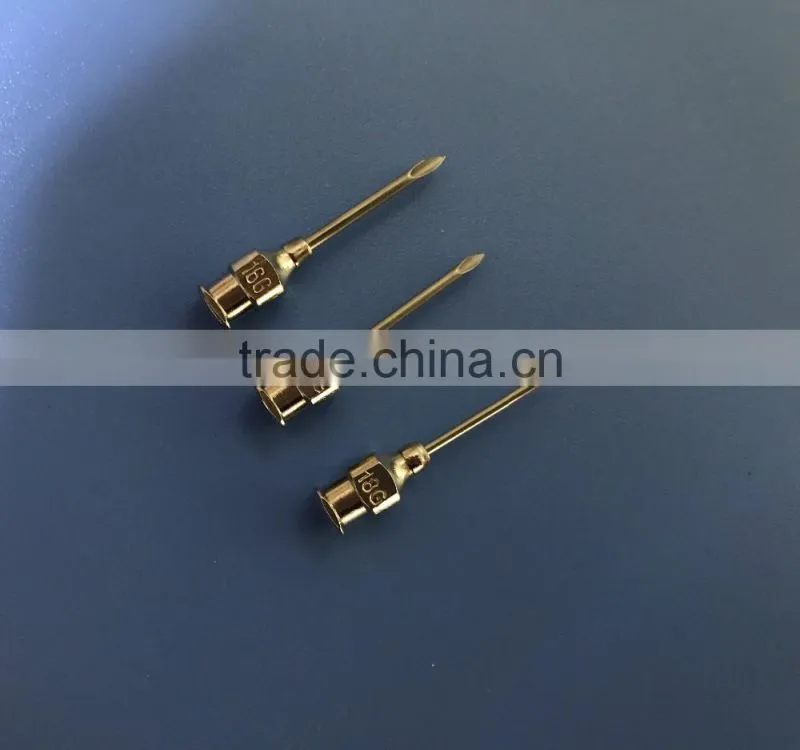 Veterinary Stainless Steel Needle, Veterinary Hypodermic Injection Needle, Luer Lock Syringe Veterianry Needle