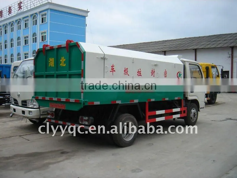 RHD mini dump garbage truck