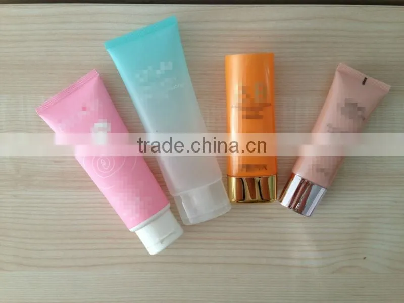 (Flat shape) Plastic Tube, cosmetic packaging
