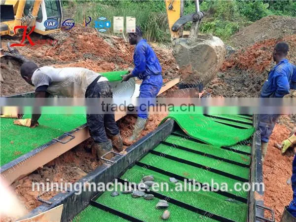 ISO9001 Complete Set Gold Mining Equipment With Patent