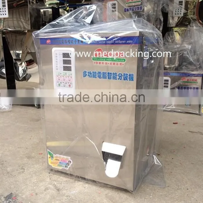 2-100g Tea or Herb filling machine with Spiral Feeding