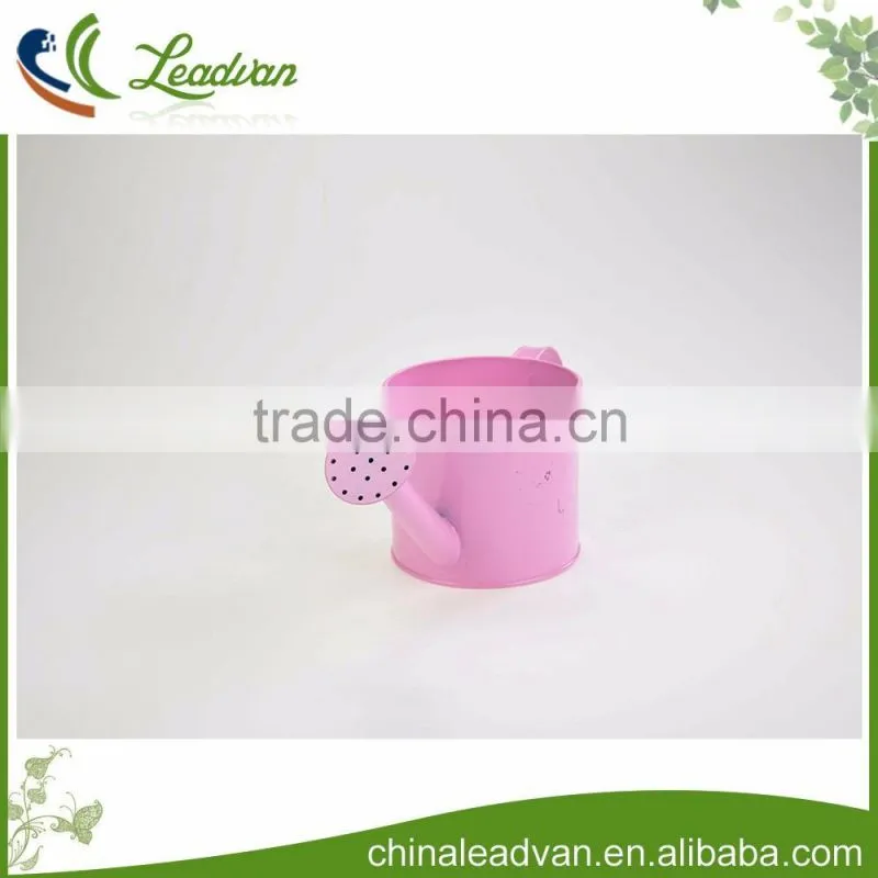promotional cute decorative watering can with handle and long spout