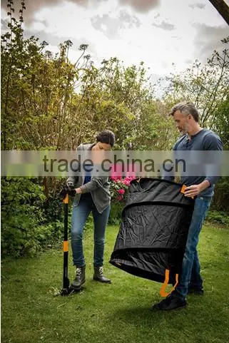 Solid Pop Up Garden Bag 172L,Pop Up Leaf Bag