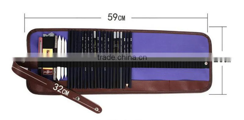 Roll Up Canvas Pencil Case