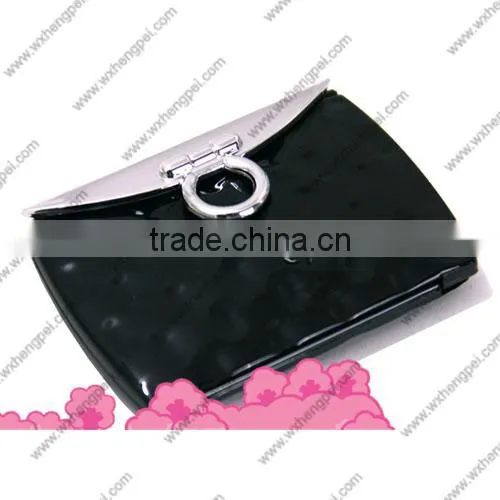 Wedding money bag type portable folding mirror