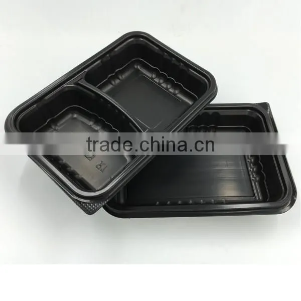 wholesale disposable take away lunch box biodegradable plastic food container to indian