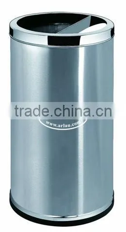 Arlau Communal Garbage Bin,Free Standing Trash Can,Hotel Accessories Trash Can