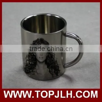 Custom logo printed Blank Stainless Steel 11oz Mug