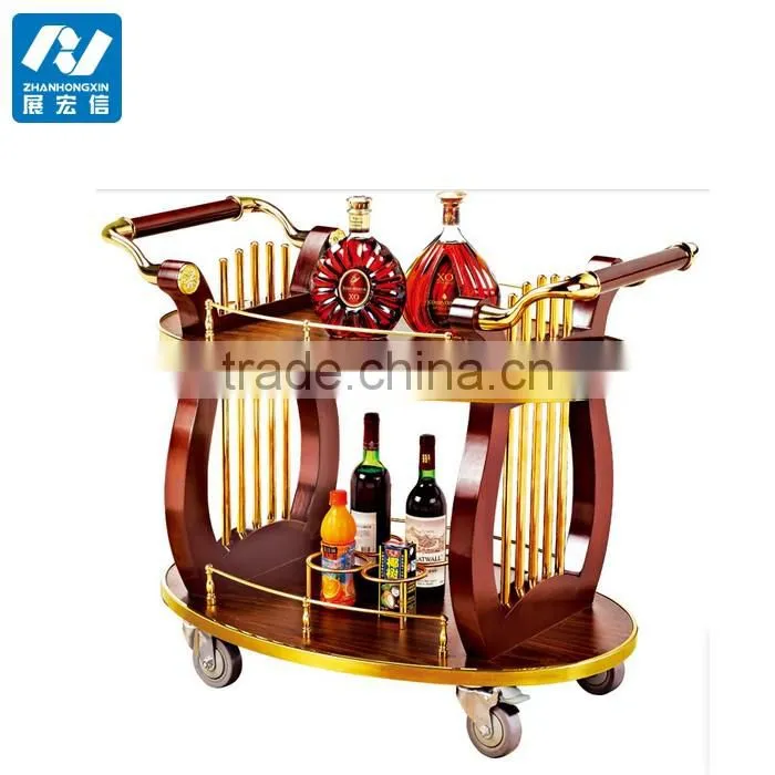 Wine Trolley, Convenient wine rack