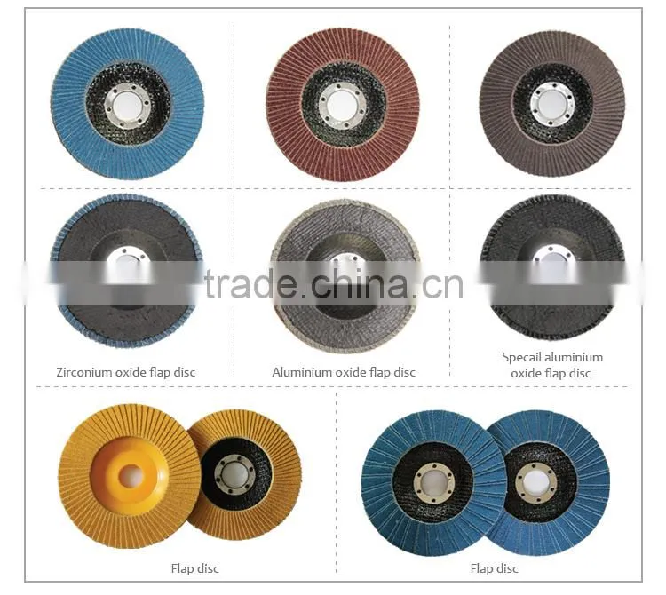 125mm T29 aluminium oxide flap disc machine