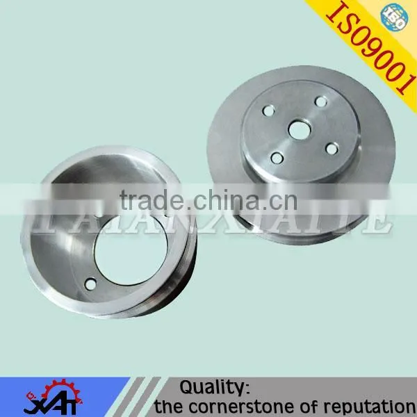 nonstandard aluminum wheel pulley with auto parts
