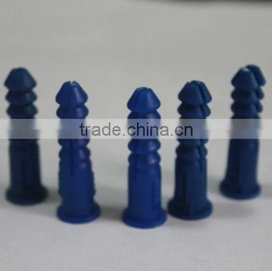 PE nylon plastic expansion anchors/wall plugs in guangzhou