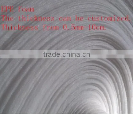 epe closed cell cross linked polyethylene foam roll