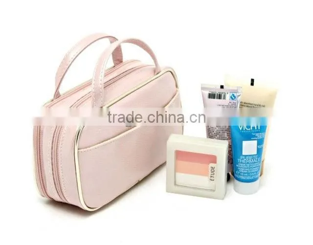 Elegent Handle Toiletry Kit Small Makeup Case