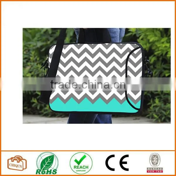 Turquoise Mint Green Neoprene Laptop Shoulder HandBag,TsuiWah(TM)12" 12.1" 12.5"13" 13.3" 13.4" Inch Laptop