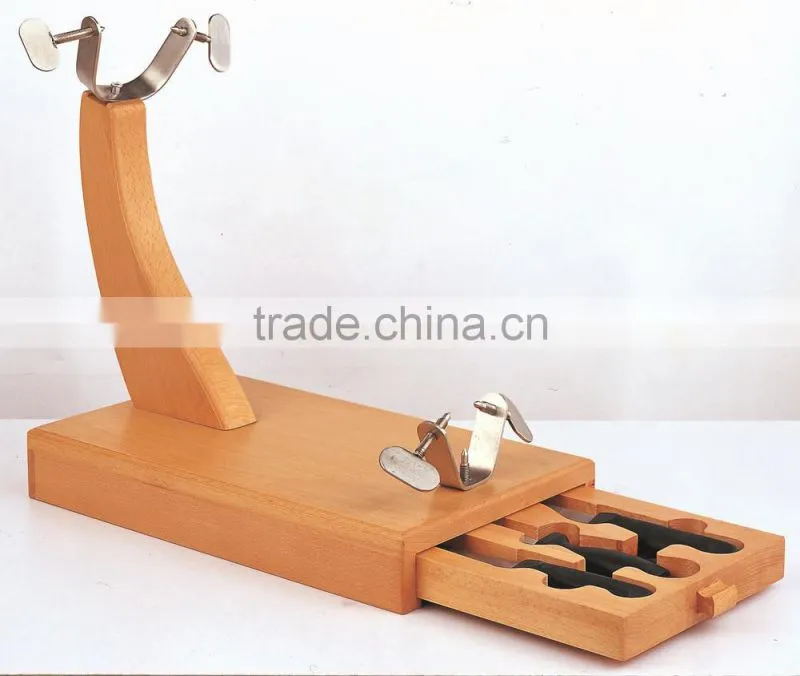 Ham holder with knife and sharpenner D007(27)