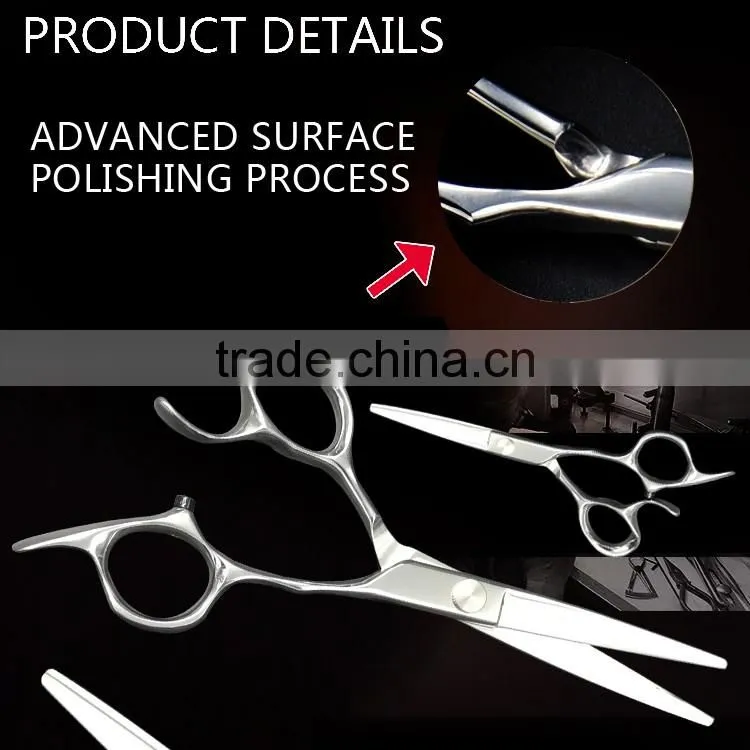 Reversed Blade Hair Scissors Made Of Japanese Cobalt Steel Barber Scissors