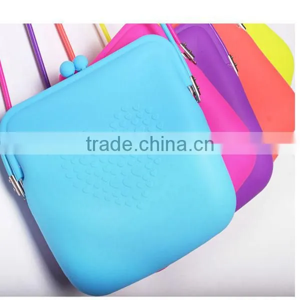 2013 New silicone wallet, silicone credit card holder,silicone bag for women