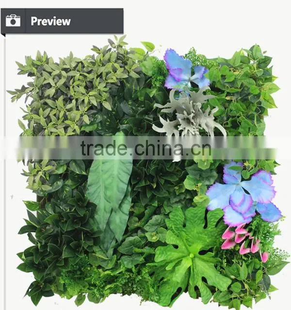 plastic garden design artificial indoor plant walls