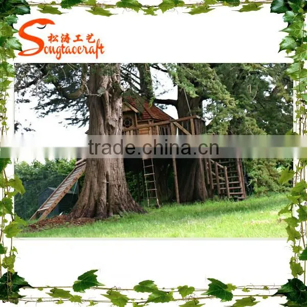 High-level design outdoor artificial tree house artistic simulation artificial tree house