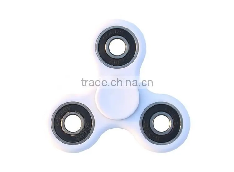 Fidget spinner Toy plastic ABS Aluminum Copper Hand Spinner with 608 ceramic ball bearing