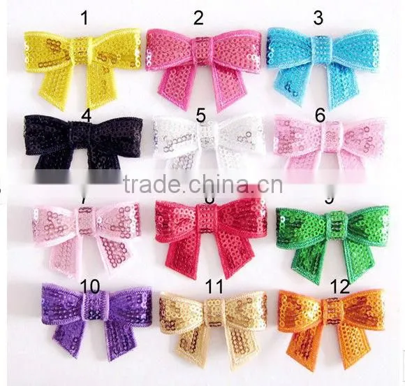 hot sell and wholesale fabric hair bow tie for kids