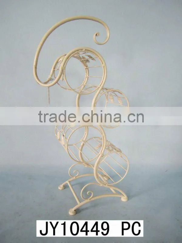 Novel Metal wine bottle holder/rack