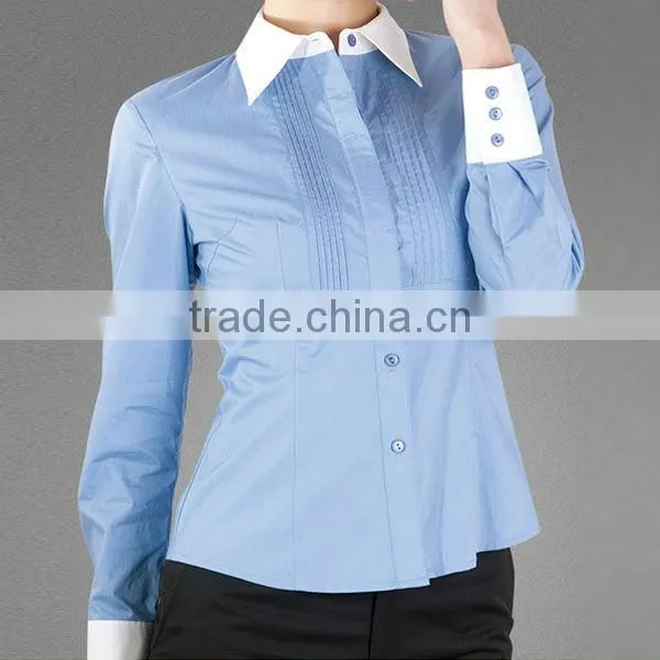 formal long sleeve shirt for women
