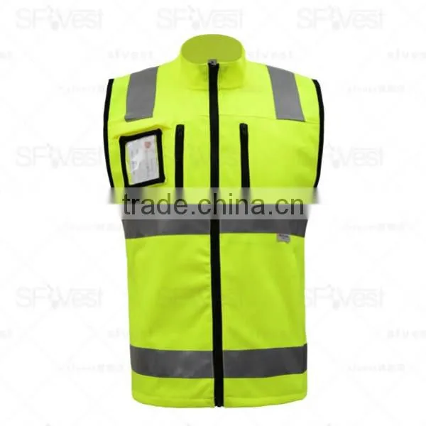 factory wholesale reflevtive running vest working clothes meet CE