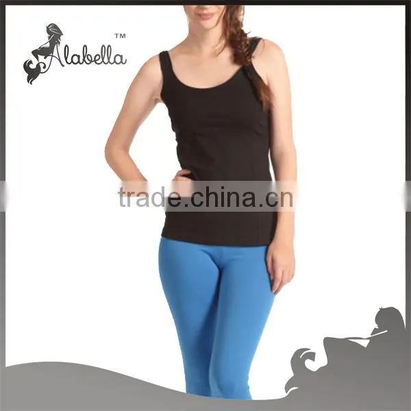Gymshark fitness wholesale plain black tank top