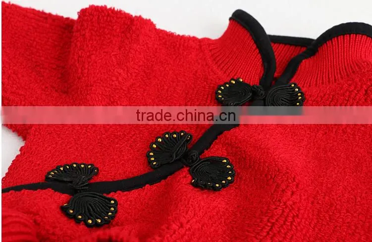 Girls knitted sweater children winter paragraph clothing princess tulle skirt New Year Christmas fancy dress
