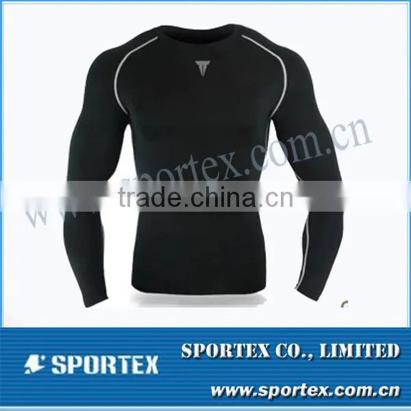 CP-1316 workout compression wear,mens workout compression, workout compression top