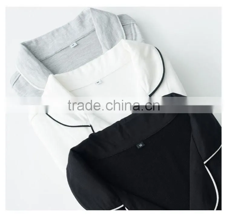 custom made hot casual men high quality modal sleepwear pajamas