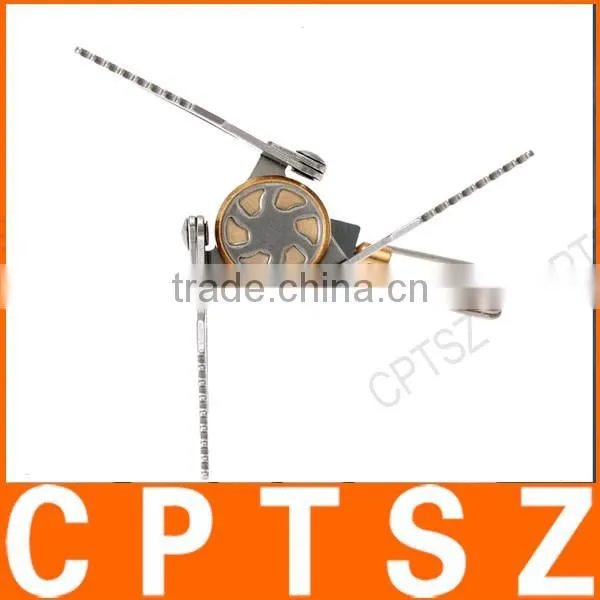 45g Super Lightweight Mini Pocket Outdoor Cooking Burner Folding Camping Gas Stove 3000W