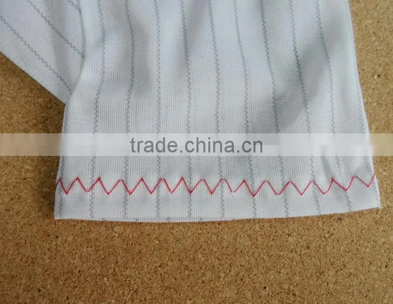 Antistatic stripe gloves