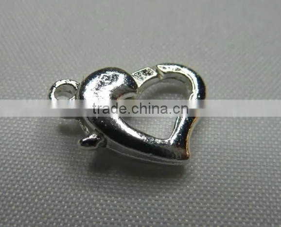 2014 fashion style snap key hook Gold-plated silver Love key hook