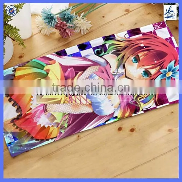 Reactive printing microfiber towel print logo oem design