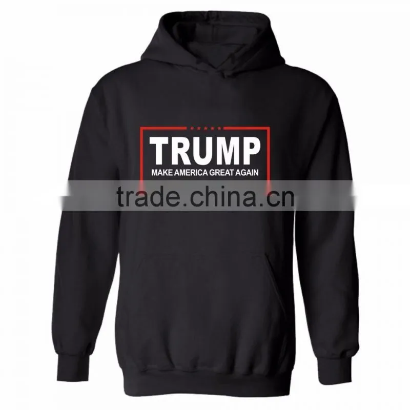 Long Sleeve Hoodies Donald Trump Hoodie Make America Great Again 2017 President