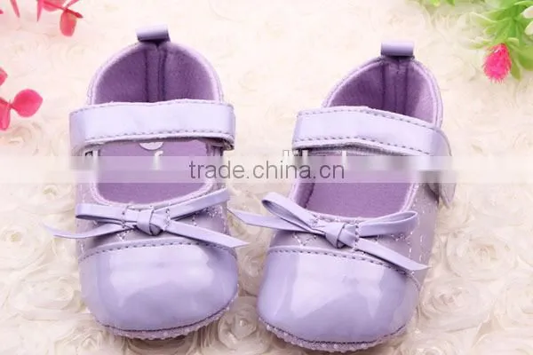 Hot Sale New Design Princess Girl Prewalker Baby Soft Sole Shoes