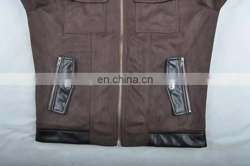 suede washing jackts for men